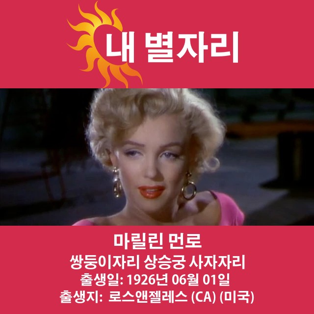마릴린 먼로: 쌍둥이자리 점성술 통찰