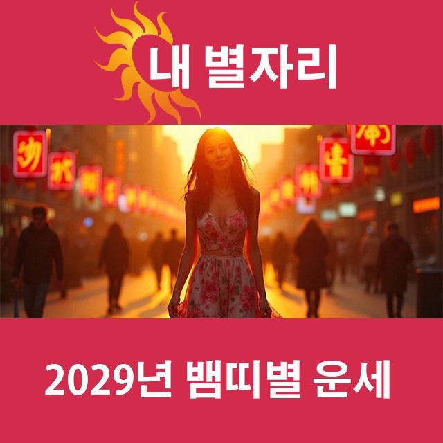 2029년 띠별 운세