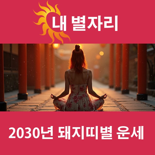 2030년 띠별 운세