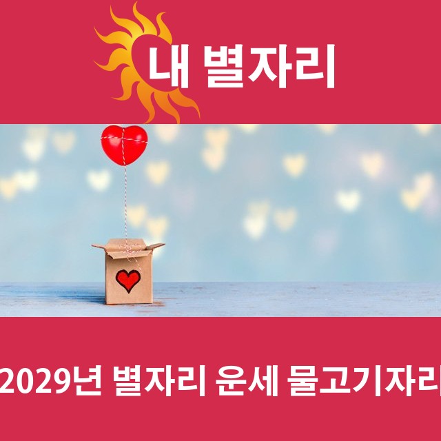물고기자리의 2029 연간 운세