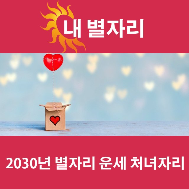 처녀자리의 2030 연간 운세