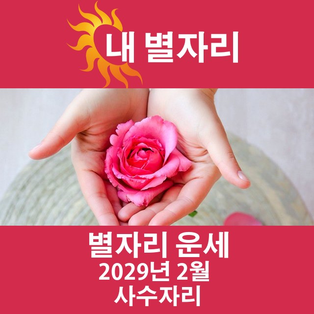 2029년2의 사수자리 월간 운세