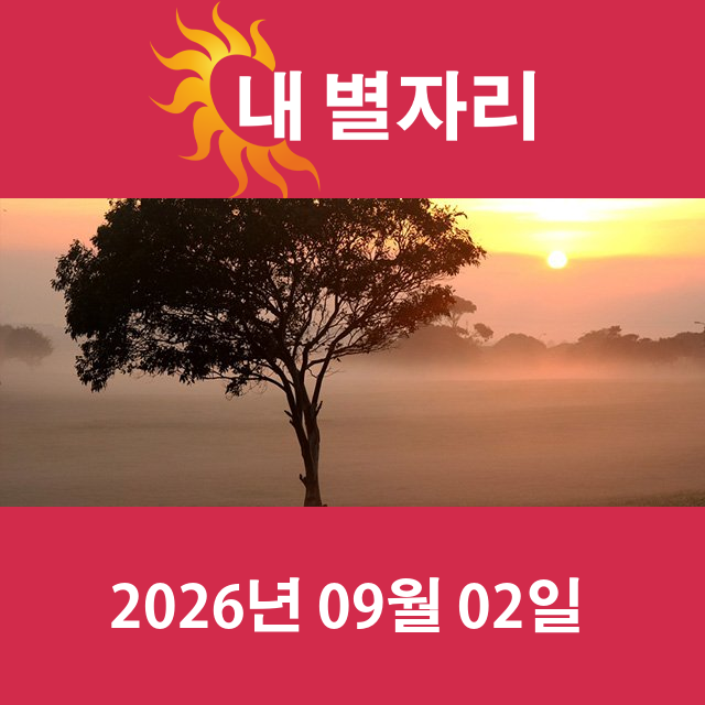 2026년9월2일의 일일 운세 예측