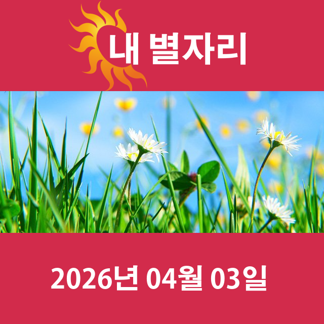 2026년4월3일의 일일 운세 예측