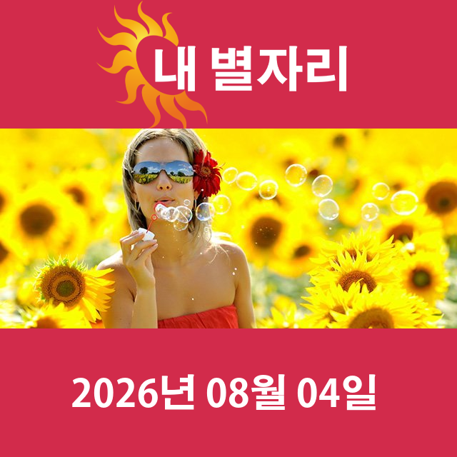 2026년8월4일의 일일 운세 예측