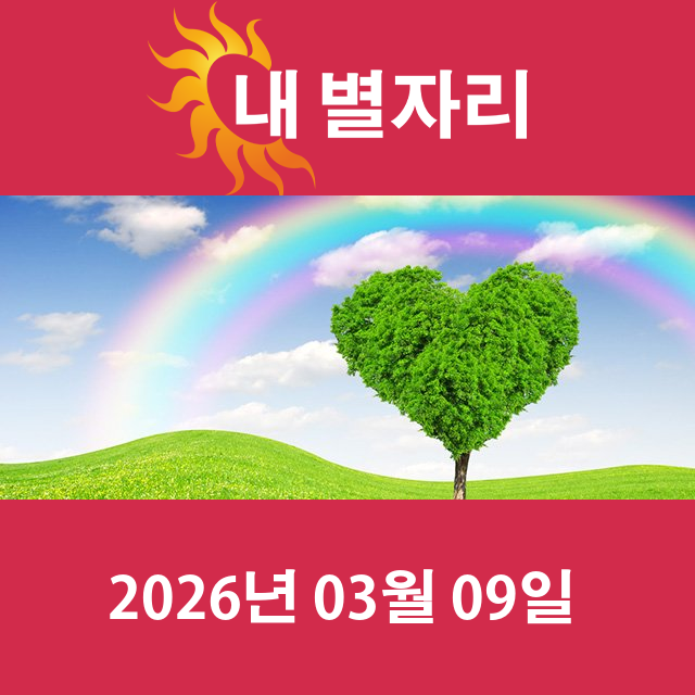 2026년3월9일의 일일 운세 예측