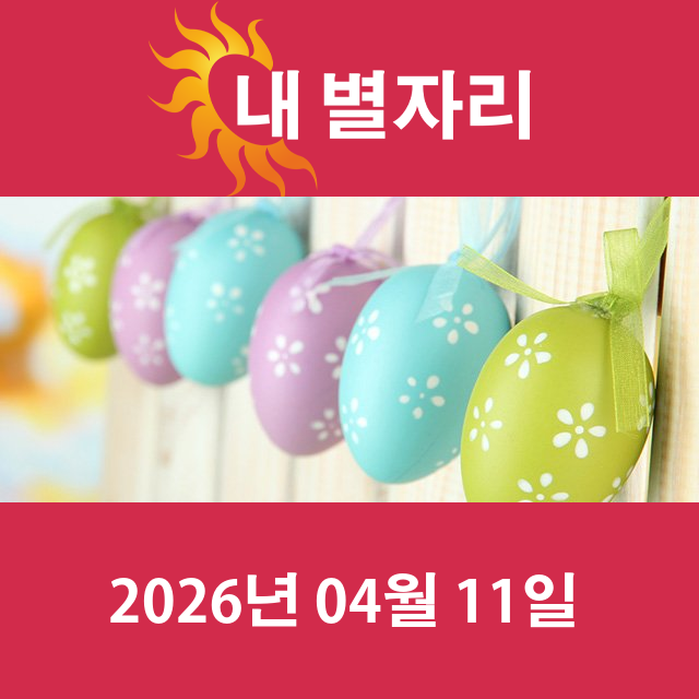 2026년4월11일의 일일 운세 예측