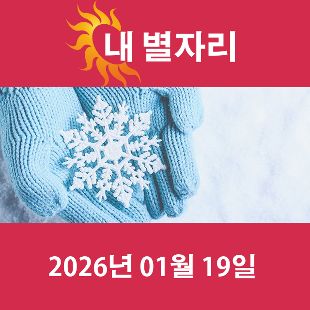 2026년1월19일의 일일 운세 예측