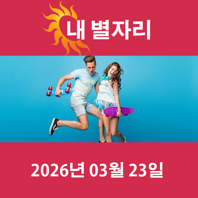 2026년3월23일의 일일 운세 예측