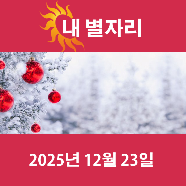 2025년12월23일의 일일 운세 예측