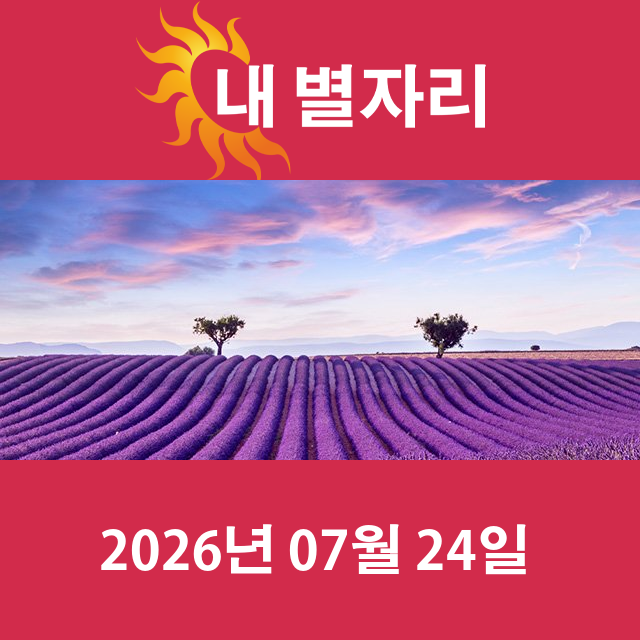 2026년7월24일의 일일 운세 예측