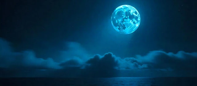 확산하는 달에 대한 정보(215°에서 270° 사이)